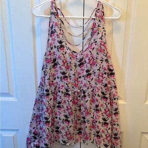 Floral Sleeveless Top